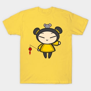 Yellow Year of the Rat Pucca T-Shirt